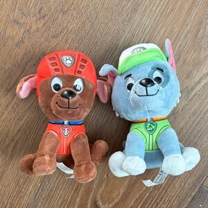 Paw Patrol Plush Duo - Brown and Gray